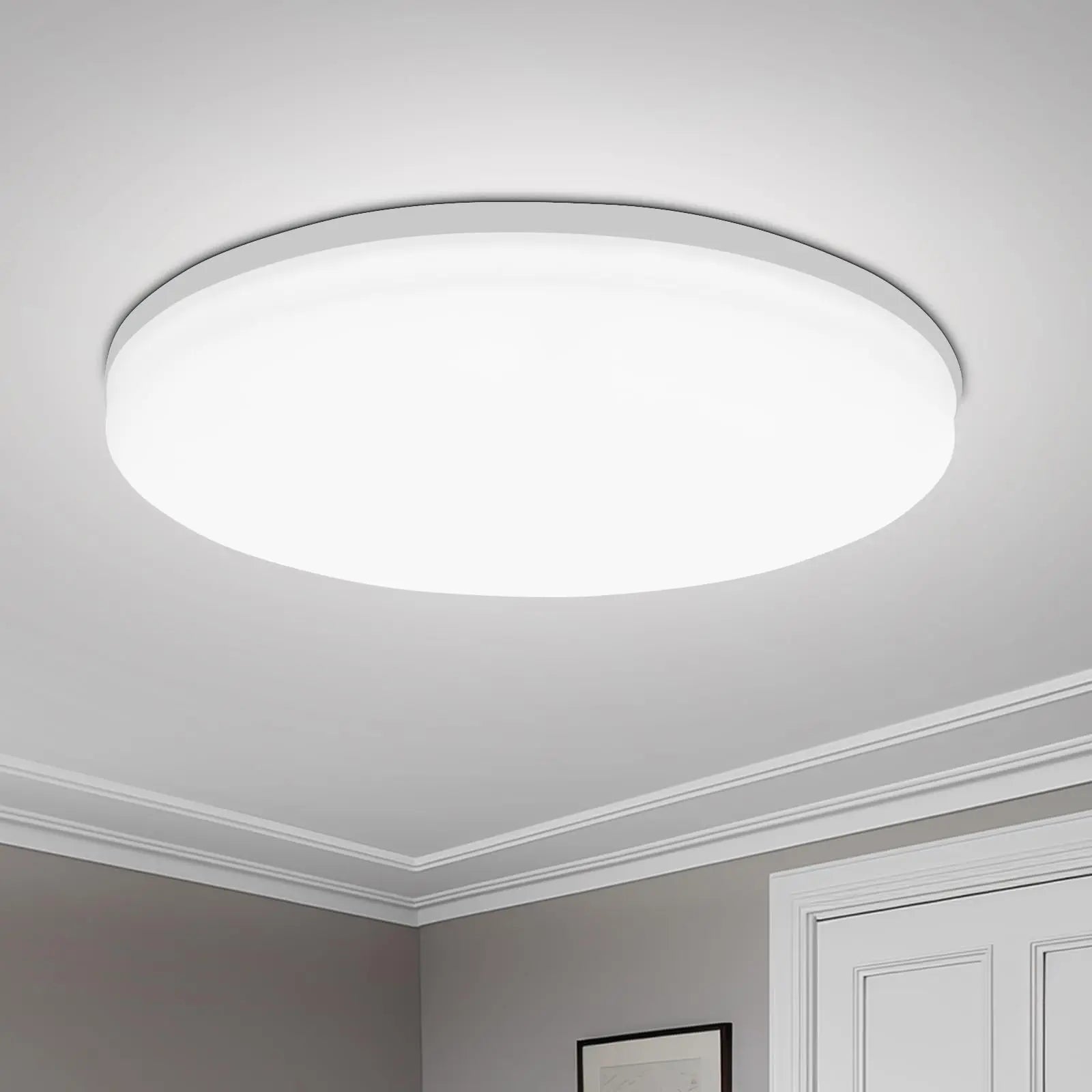 Modernity LED Ceiling Lamp Household Energy-Saving Bedroom Lamp round Suitable for Living Room and Bedroom Area LED Indoor Light
